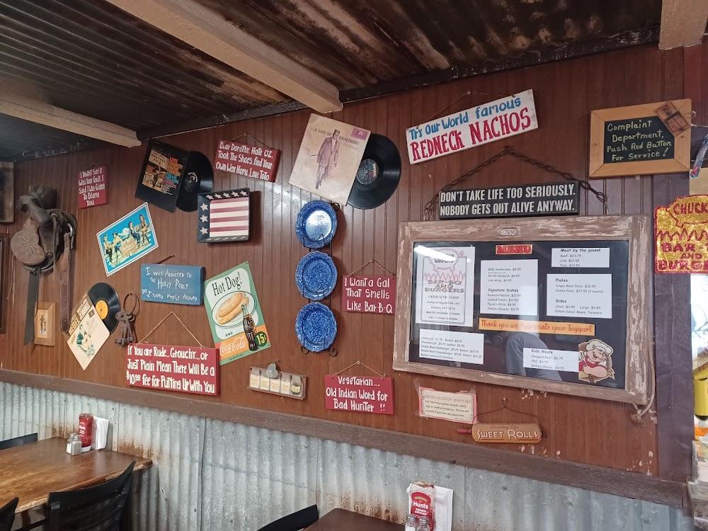 Chuck's BarBQ & Burgers Menu image 3